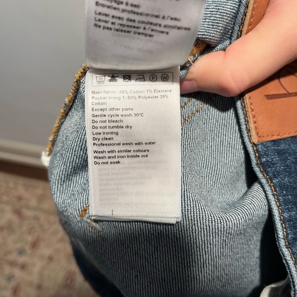 Ba&sh Venise Two-Tone Flare Jeans - Picture 7 of 7